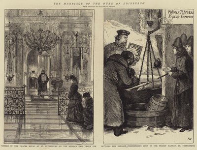 Het Huwelijk van de Hertog van Edinburgh door Joseph Nash